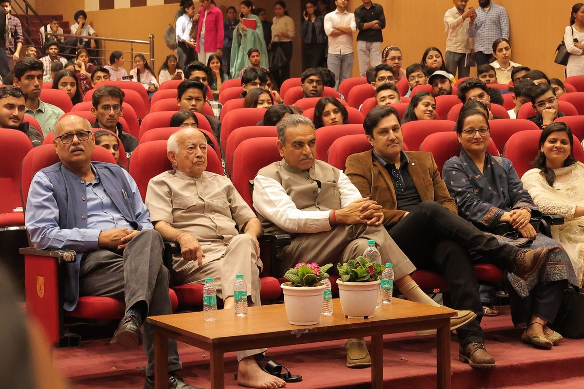 Full auditorium at the Youth Parliament
