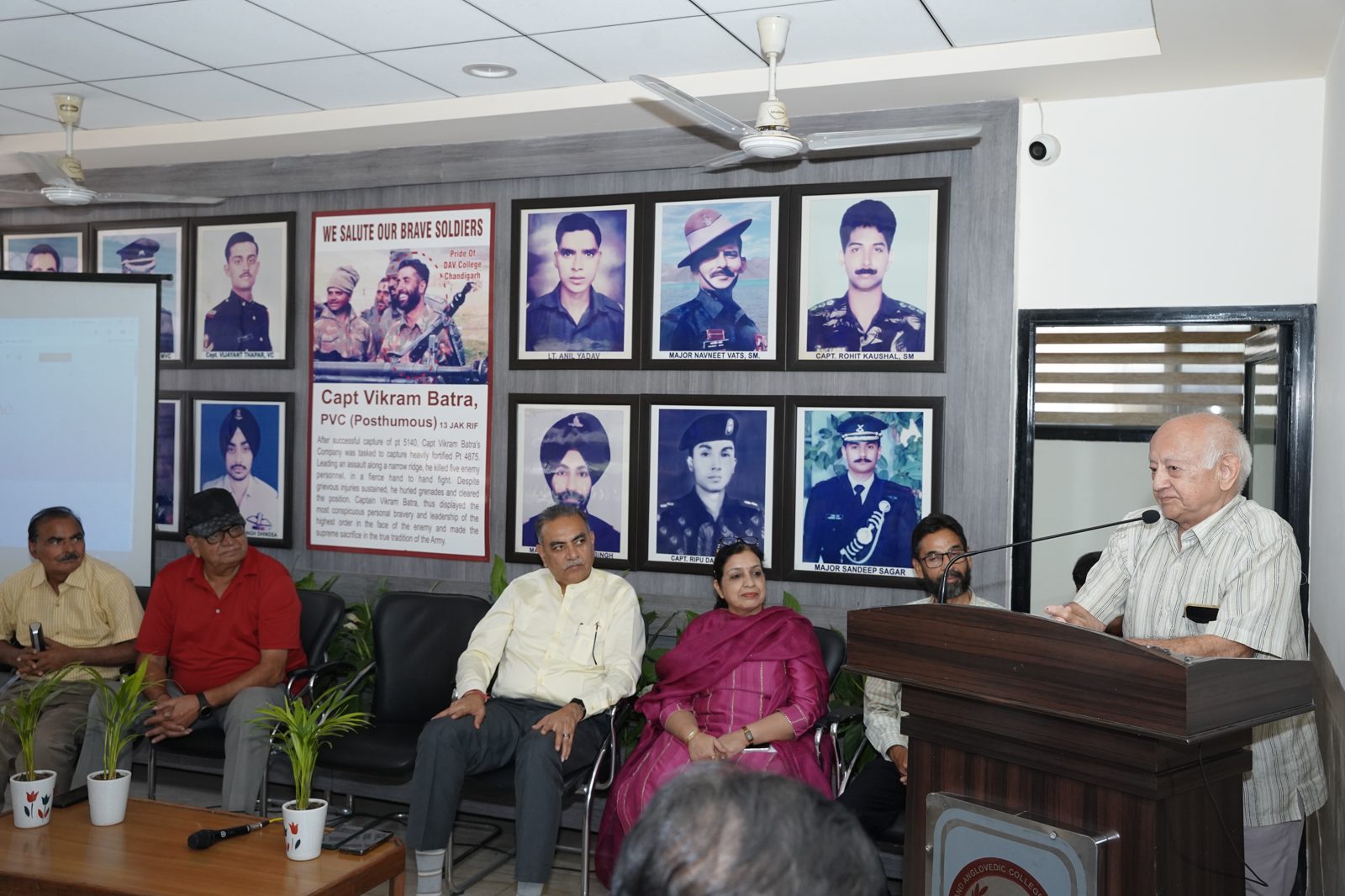 A senior member of the DAV family shares memories of the college.